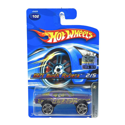Hot Wheels Hi-Rakers 1971 Buick Riviera 1:64 Diecast Factory Sealed