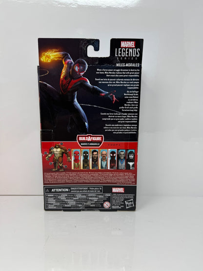 Marvel Legends Gamerverse Spider-Man Miles Morales Action Figure NO BAF PIECE