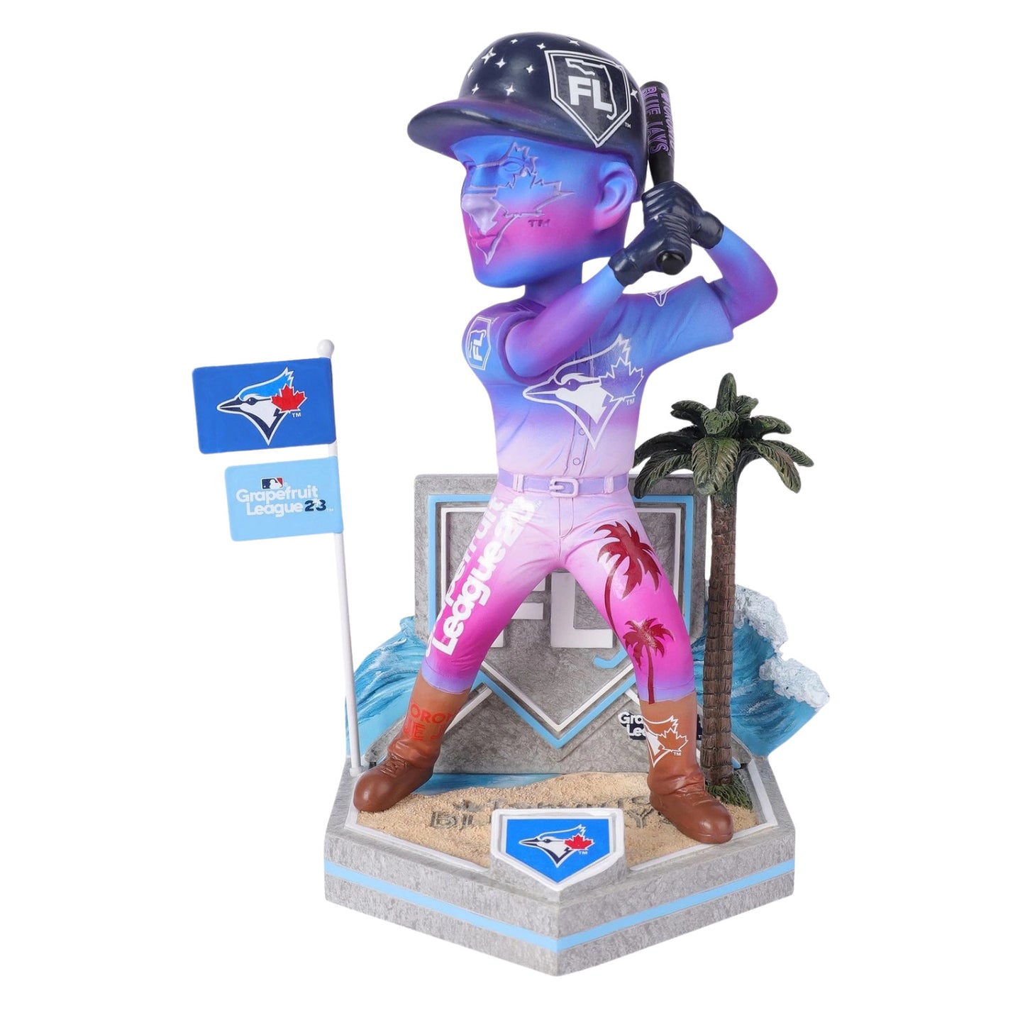 FOCO MLB Toronto Blue Jays 2023 Grapefruit League Bobble On Parade Bobblehead