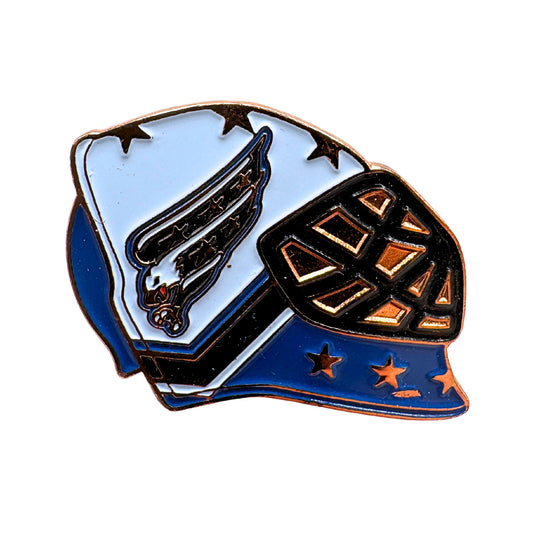 Washington Capitals Goalie Mask NHL Hockey Lapel Pin