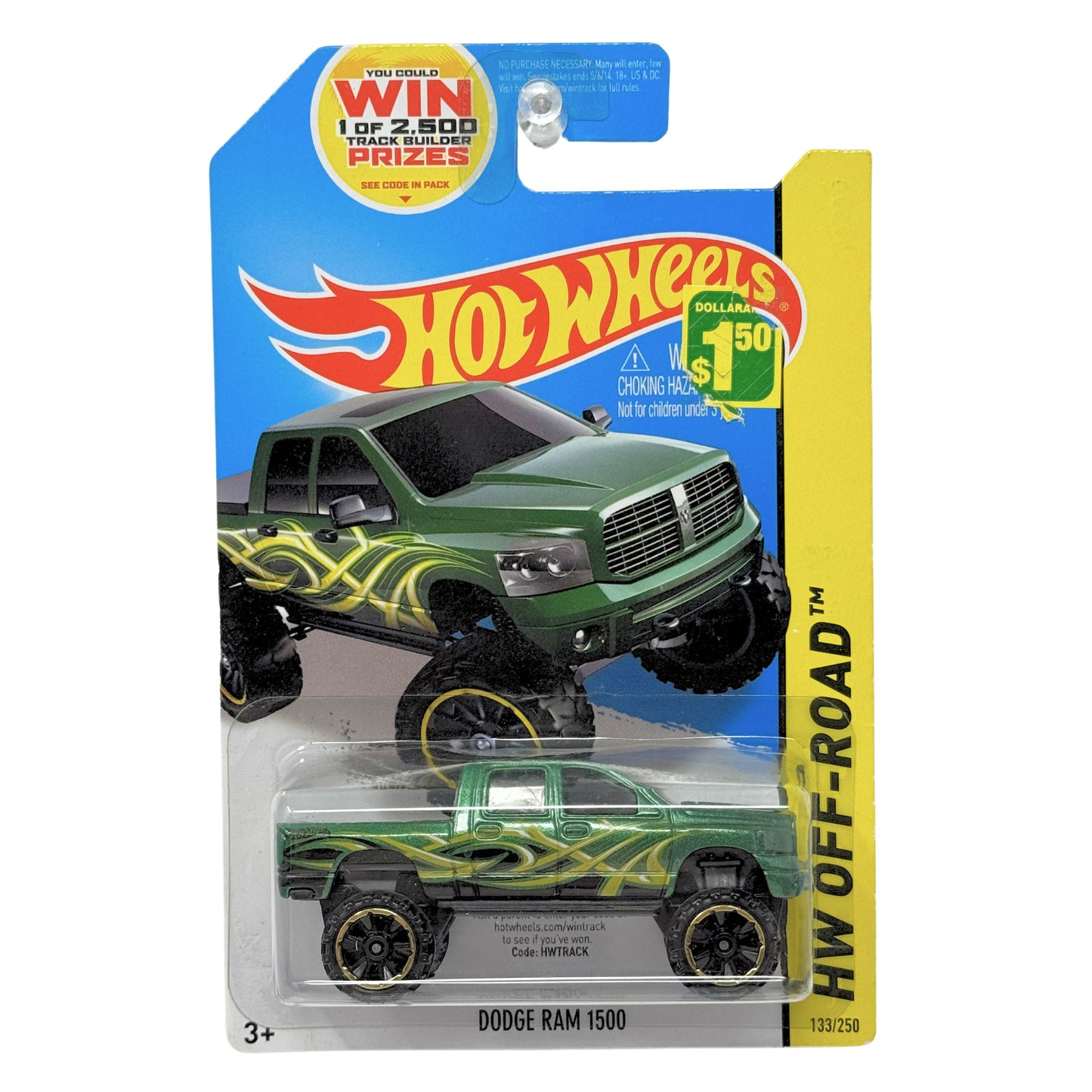 Hot Wheels Off-Road Dodge Ram 1500 1:64 Diecast