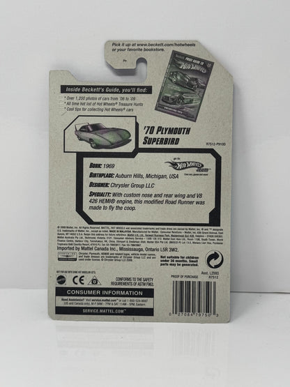 Hot Wheels Muscle Mania 1970 Plymouth Superbird 1:64 Diecast Factory Sealed