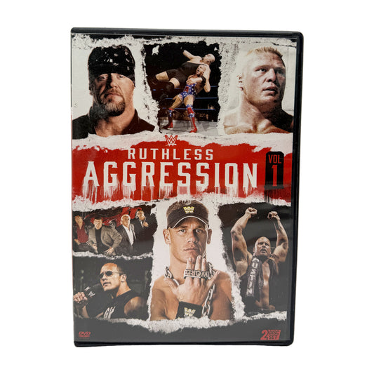 WWE Ruthless Aggression Vol. 1 2-Disc DVD John Cena Brock Lesnar Wrestling
