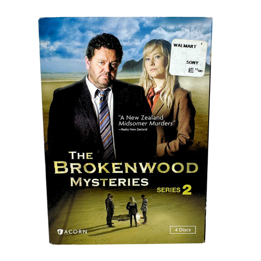The Brokenwood Mysteries: Series 2 (DVD) TV Series Good Condition!!!