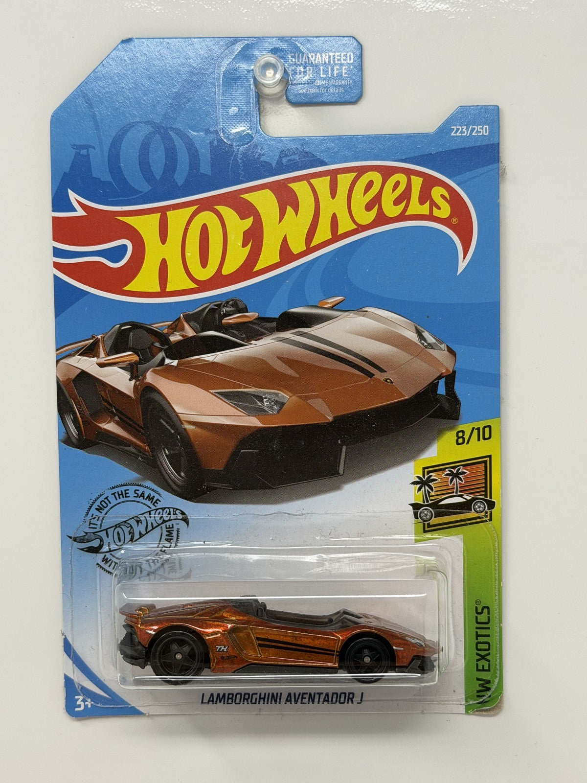 Hot Wheels Super Treasure Hunt Lamborghini Aventador J Exotics 1:64 Diecast STH