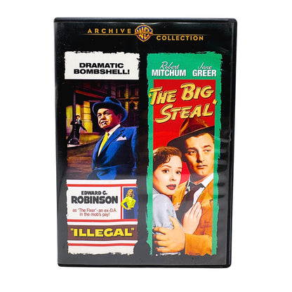 Illegal / The Big Steal (DVD) Film Noir