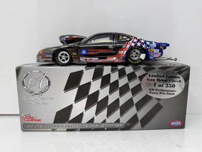 Racing Champions NHRA Warren Johnson Pontiac Pro Stock Gun Metal 1:24 Diecast