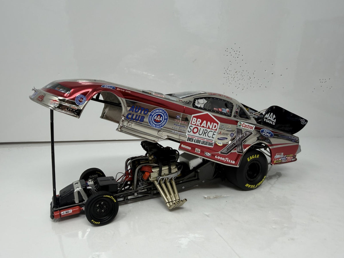 Action NHRA Courtney Force BrandSource 2011 Mustang Color Chrome 1:24 Diecast