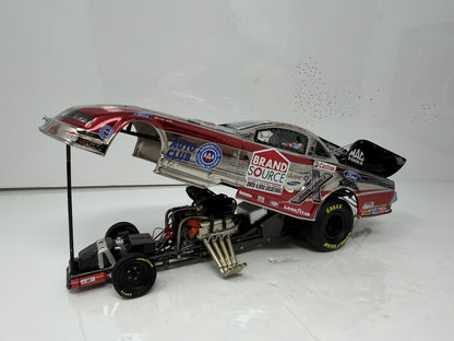 Action NHRA Courtney Force BrandSource 2011 Mustang Color Chrome 1:24 Diecast