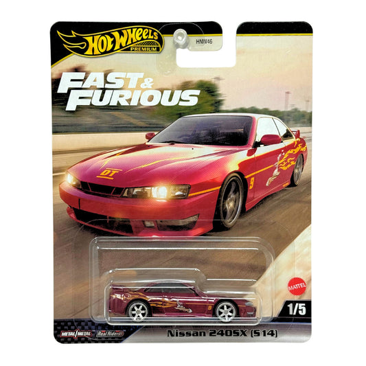 Hot Wheels Premium Fast & Furious Nissan 240SX (S14) 1:64 Diecast