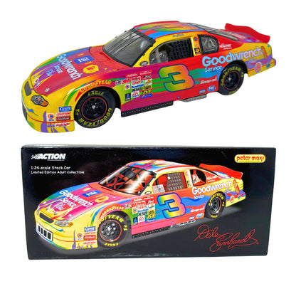 Action Nascar #3 Dale Earnhardt GM Goodwrench Peter Max Monte Carlo 1:24 Diecast