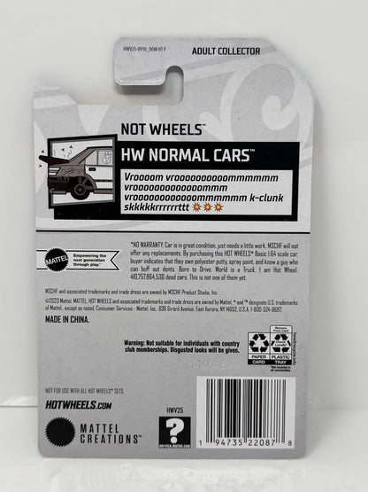 Hot Wheels x MSCHF Not Wheels HW Normal Cars 1:64 Diecast 2024 Mattel Creations