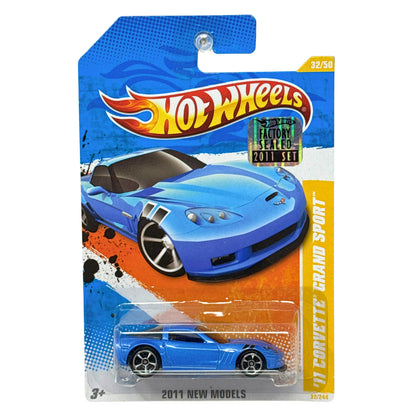 Hot Wheels New Models 2011 Chevy Corvette Grand Sport 164 Diecast Factory Sealed
