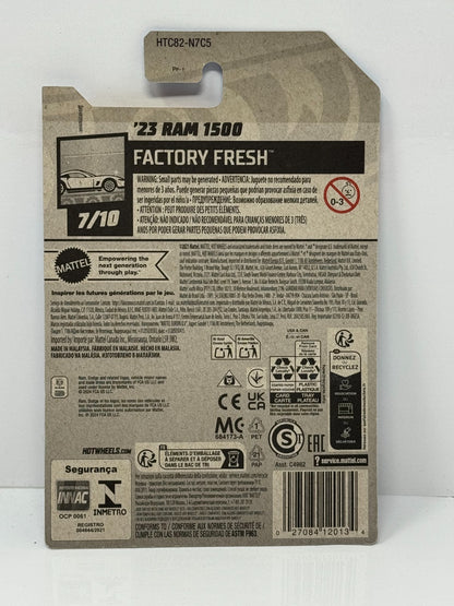 Hot Wheels Factory Fresh 2023 Dodge Ram 1500 1:64 Diecast
