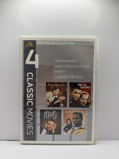 MGM 4 Classic Movies Collection (DVD) Arrowsmith Marty Lilies of the Field