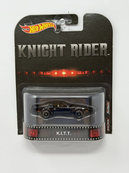 Hot Wheels Retro Entertainment Knight Rider KITT 1:64 Diecast Black V2