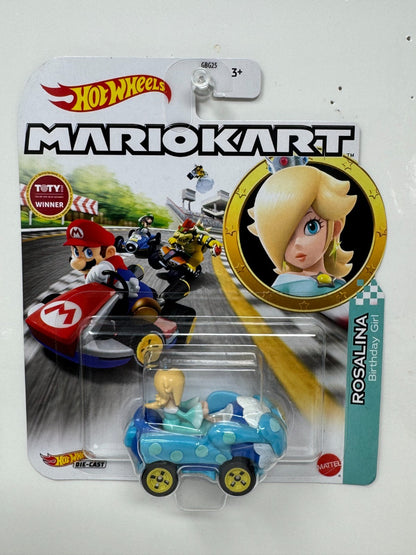 Hot Wheels Mario Kart Rosalina Birthday Girl 1:64 Diecast