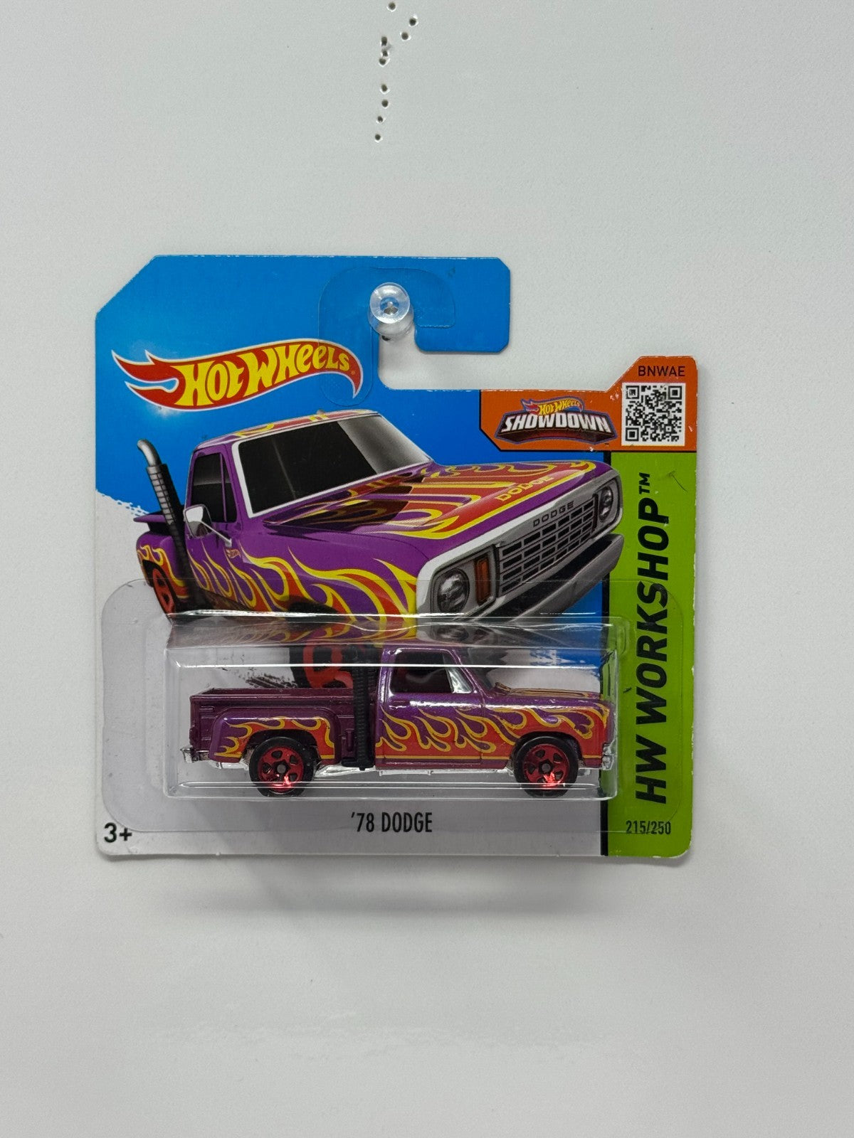 Hot Wheels Workshop 1978 Dodge 1:64 Diecast Short Card
