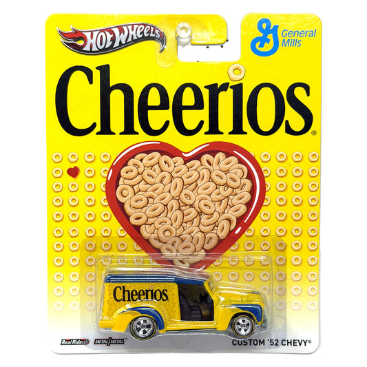 Hot Wheels General Mills Cheerios Custom 1952 Chevy 1:64 Diecast Real Riders