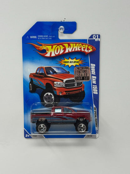 Hot Wheels Special Features Dodge Ram 1500 Pickup 1:64 Diecast Factory Sealed