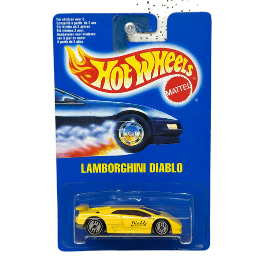Hot Wheels Lamborghini Diablo 1:64 Diecast Yellow