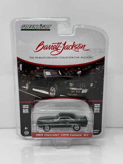 Greenlight Barrett-Jackson 1969 Chevrolet COPO Camaro ZL1 1:64 Diecast