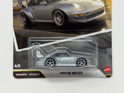 Hot Wheels Premium Modern Classics Porsche 993 GT2 1:64 Diecast