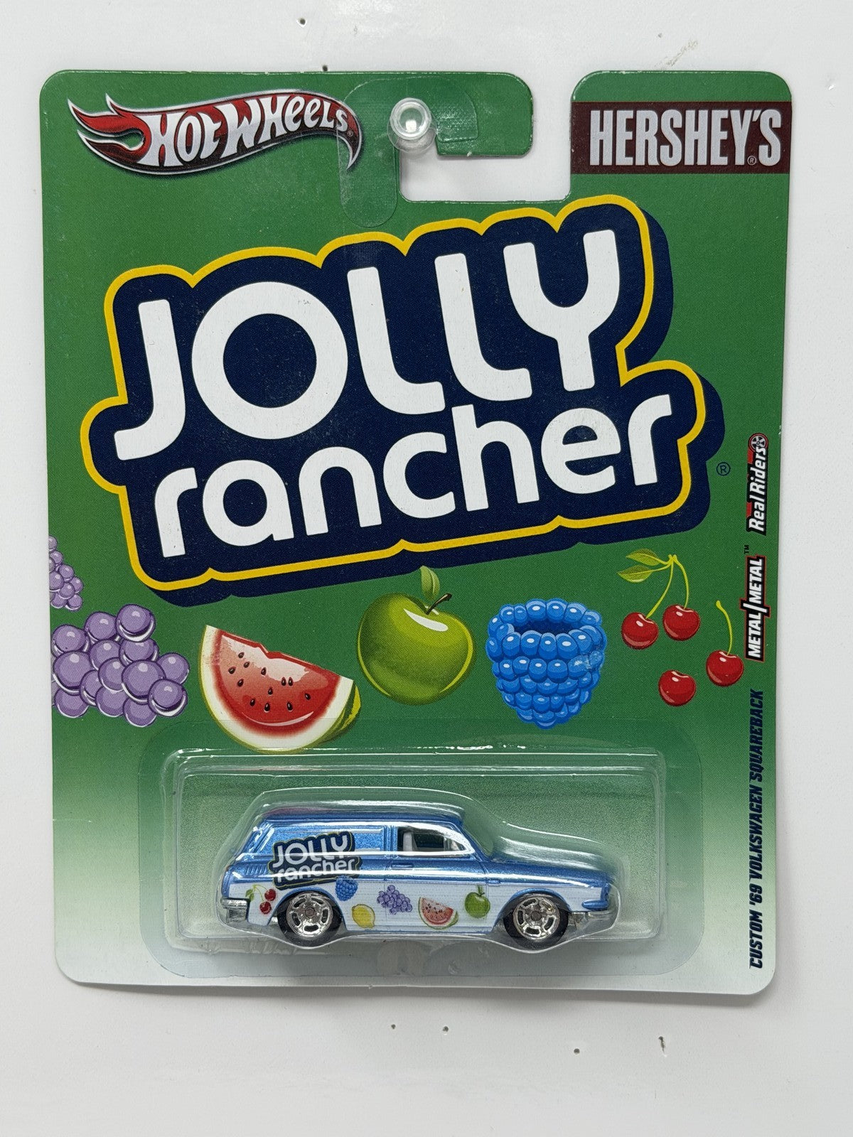 Hot Wheels Hershey's Jolly Rancher Custom 1969 Volkswagen Squareback 1:64 RRs
