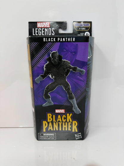 Marvel Legends Wakanda Forever Black Panther Action Figure w/ Attuma BAF Piece