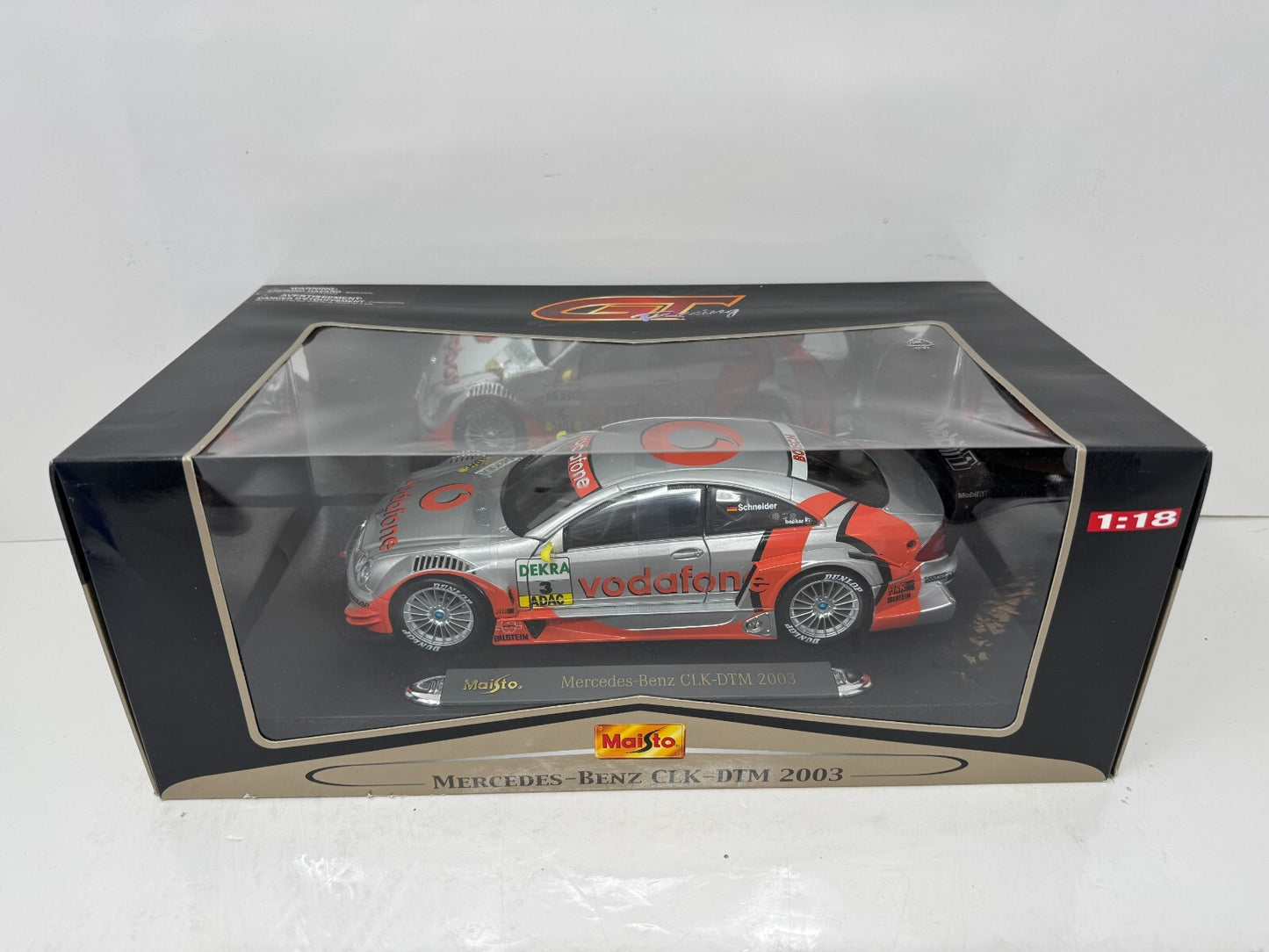 Maisto GT Racing 2003 Mercedes-Benz CLK-DTM 1:18 Diecast