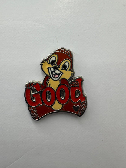WDW Disney Good Collection Chip 'N' Dale Hidden Mickey Trading Pin DC1S1