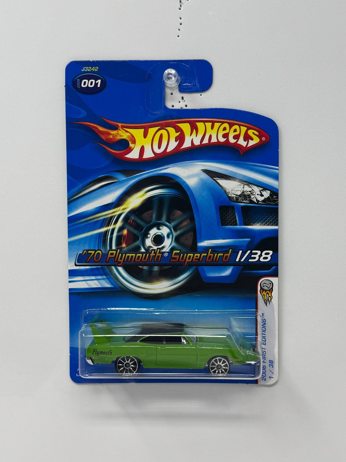 Hot Wheels First Editions 1970 Plymouth Superbird 1:64 Diecast Green