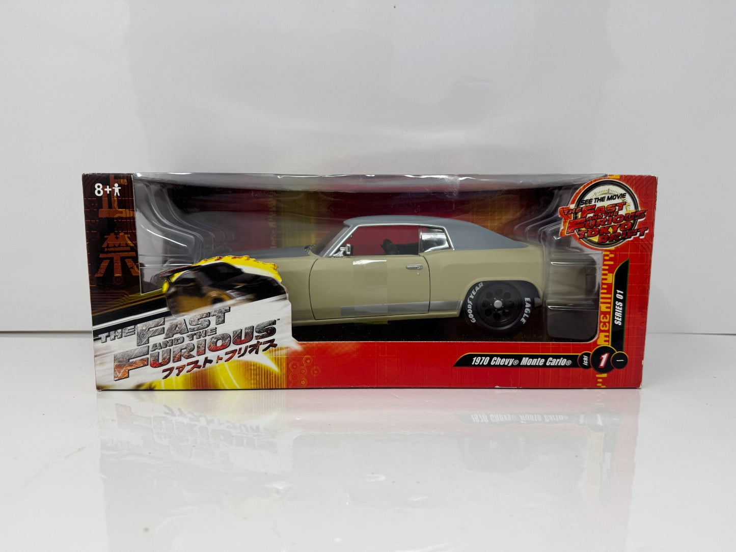 Joyride RC2 Fast & Furious 1970 Chevrolet Monte Carlo Tokyo Drift 1:18 Diecast