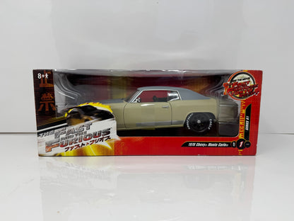 Joyride RC2 Fast & Furious 1970 Chevrolet Monte Carlo Tokyo Drift 1:18 Diecast