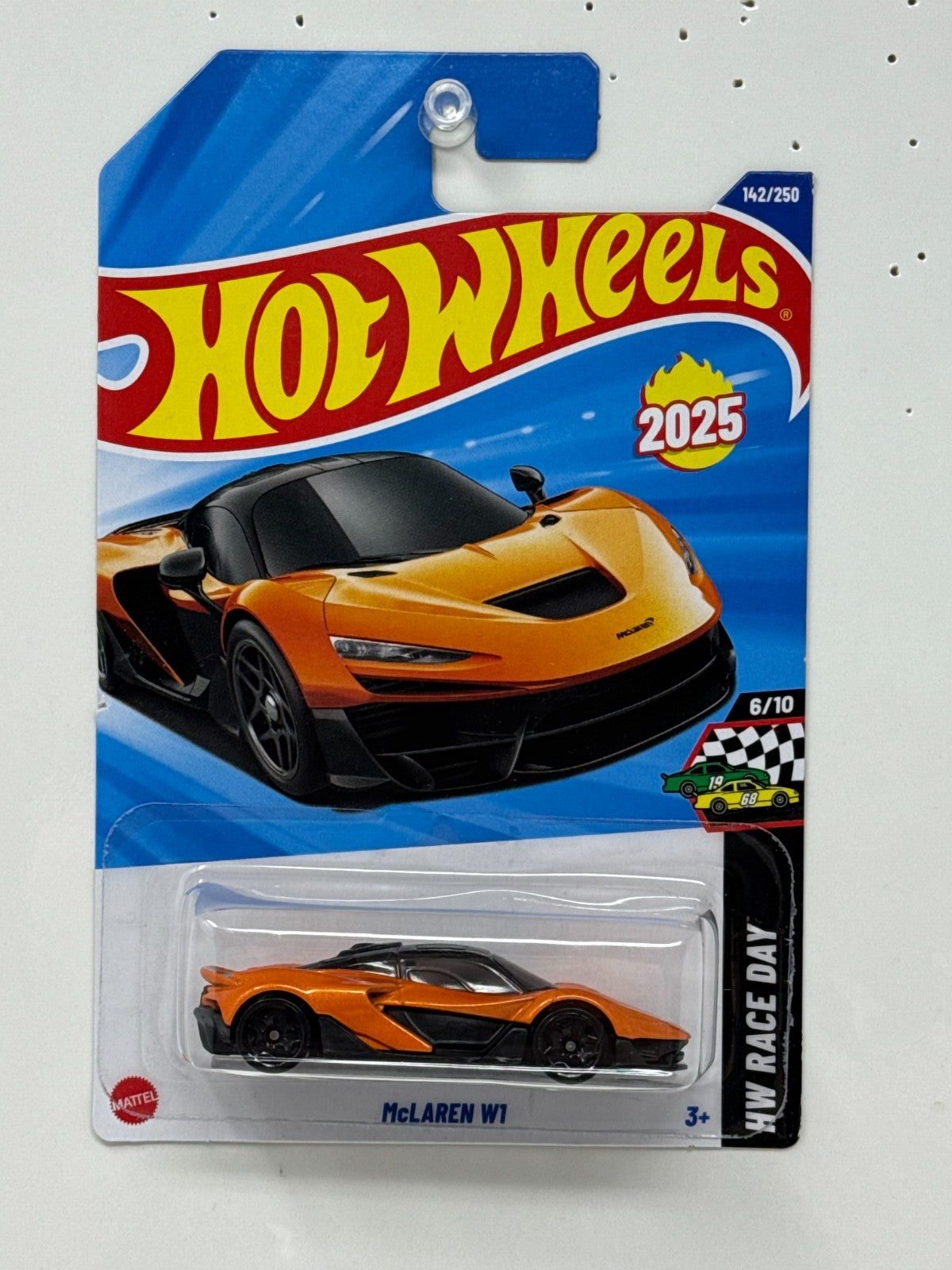 Hot Wheels Race Day McLaren W1 1:64 Diecast Orange