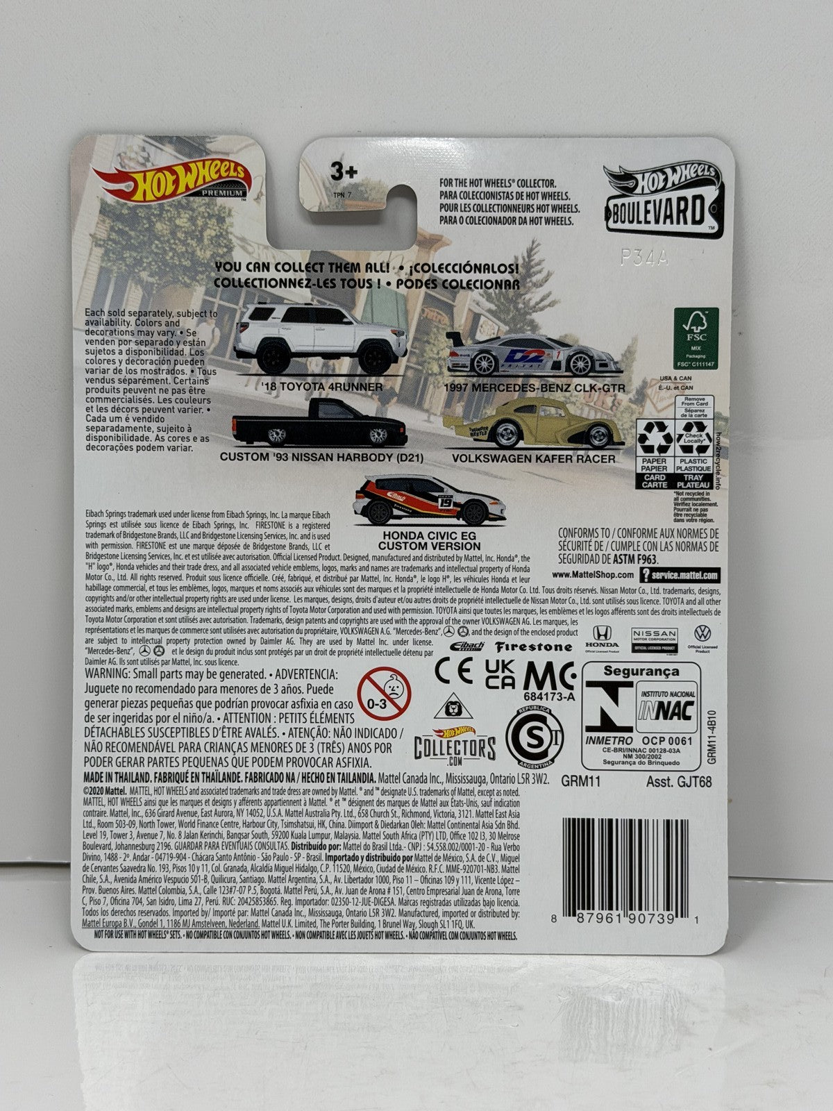 Hot Wheels Premium Boulevard #39 Volkswagen Kafer Racer 1:64 Diecast