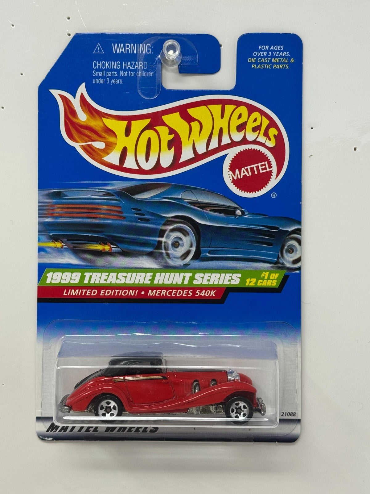 Hot Wheels Treasure Hunt 1999 Mercedes-Benz 540K 1:64 Diecast