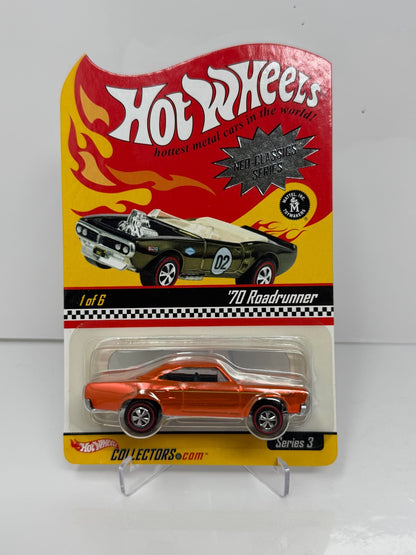 Hot Wheels Neo-Classics 1970 Plymouth Road Runner 1:64 Diecast 8198/10500