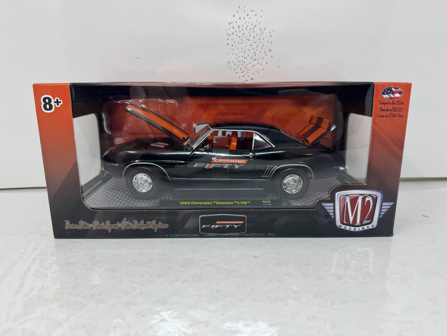 M2 Machines 1969 Chevrolet Camaro Z/28 Fifty 1:24 Diecast