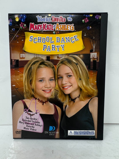 You're Invited To Mary-Kate & Ashley's School Dance (DVD) Family Good Condition!