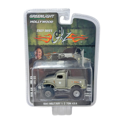 Greenlight Hollywood Stacey David's GearZ 1941 Military 12 Ton 4x4 1:64 Diecast