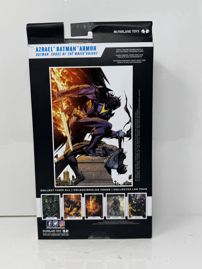 McFarlane DC Multiverse Curse of White Knight Azrael Batman Armor Figure