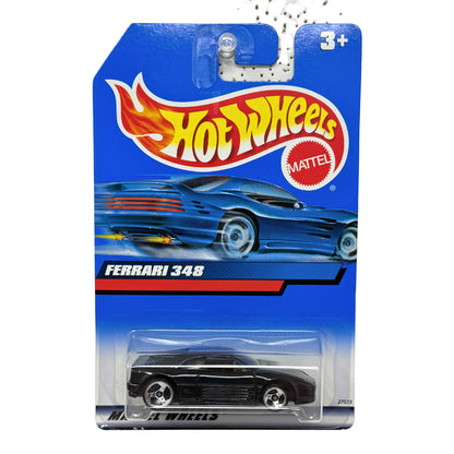 Hot Wheels Ferrari 348 Black 1:64 Diecast w/ 3SP