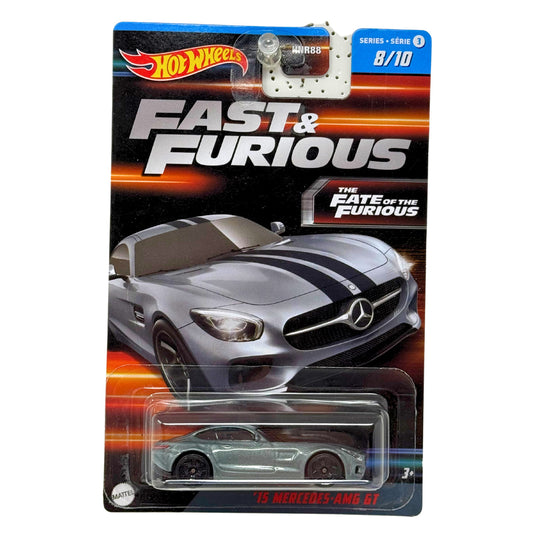 Hot Wheels Fast & Furious 2015 Mercedes-Benz AMG GT European Car 1:64 Diecast