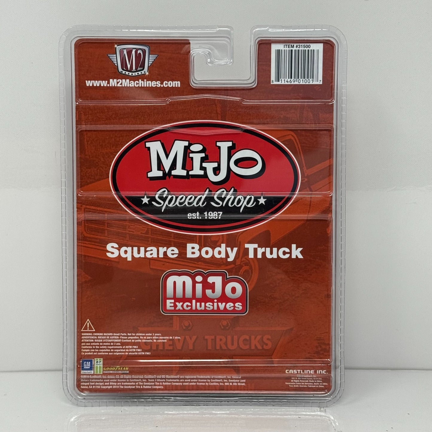 M2 Machines MiJo Speed Shop 1979 Chevrolet Silverado Square Body 1:64 Diecast