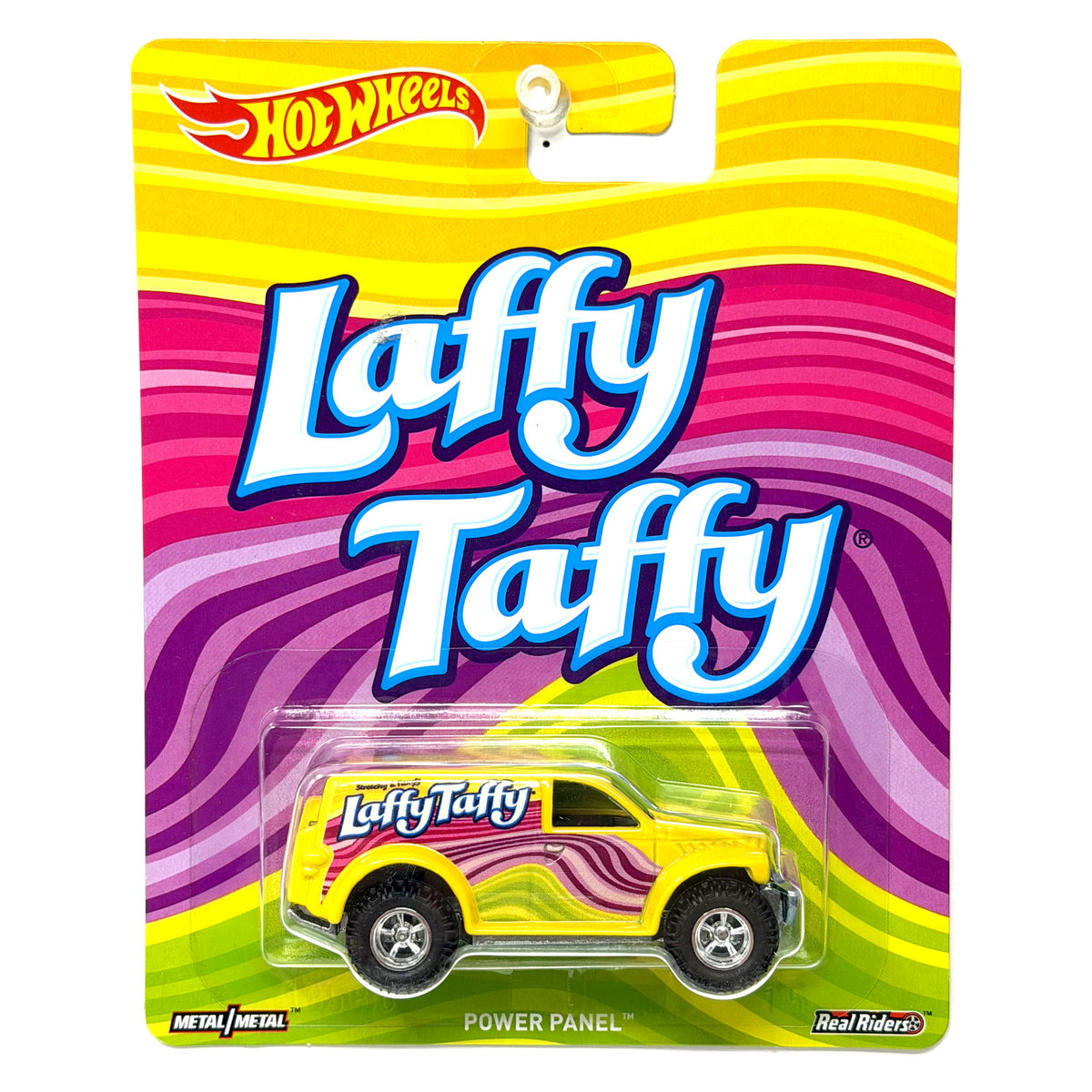 Hot Wheels Laffy Taffy Power Panel 1:64 Diecast Real Riders