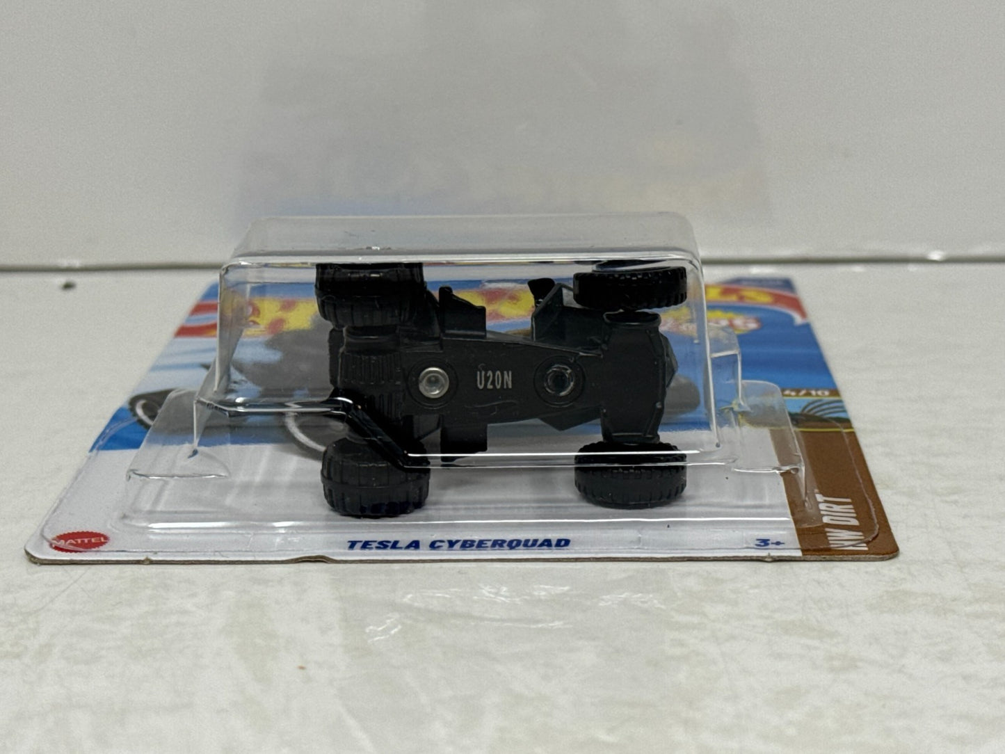 Hot Wheels Dirt Tesla Cyberquad 1:64 Diecast Black