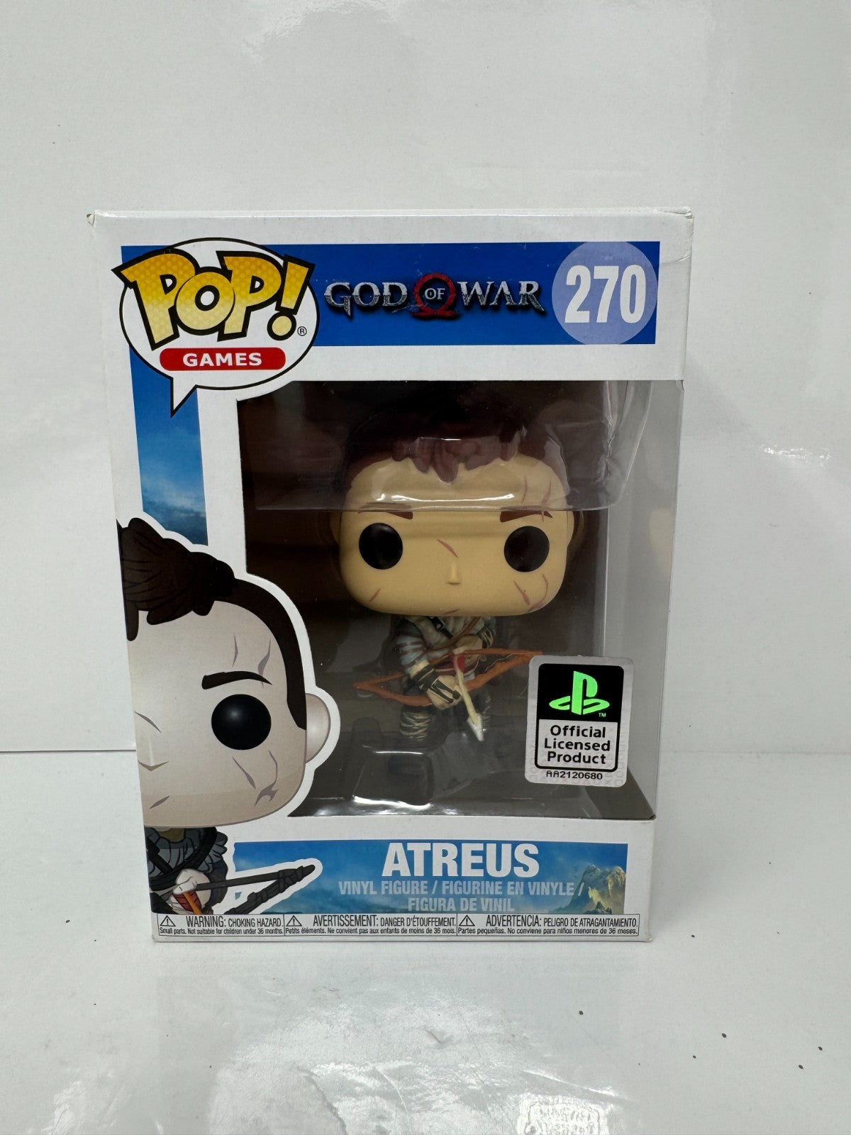 Funko Pop! Games God of War #270 Atreus Plastation Vinyl Figure