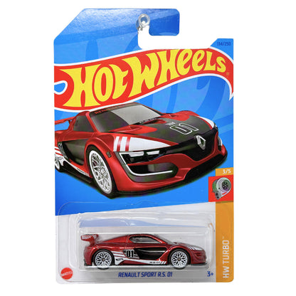 Hot Wheels Super Treasure Hunt Renault Sport R.S. 01 HW Turbo 1:64 Diecast
