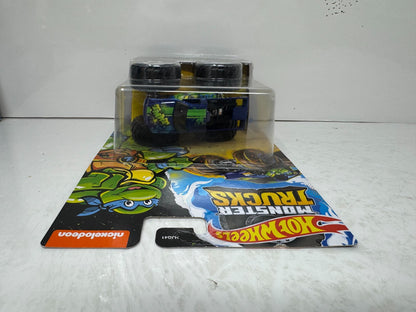 Hot Wheels Monster Trucks Leonardo Teenage Mutant Ninja Turtles 1:64 Diecast